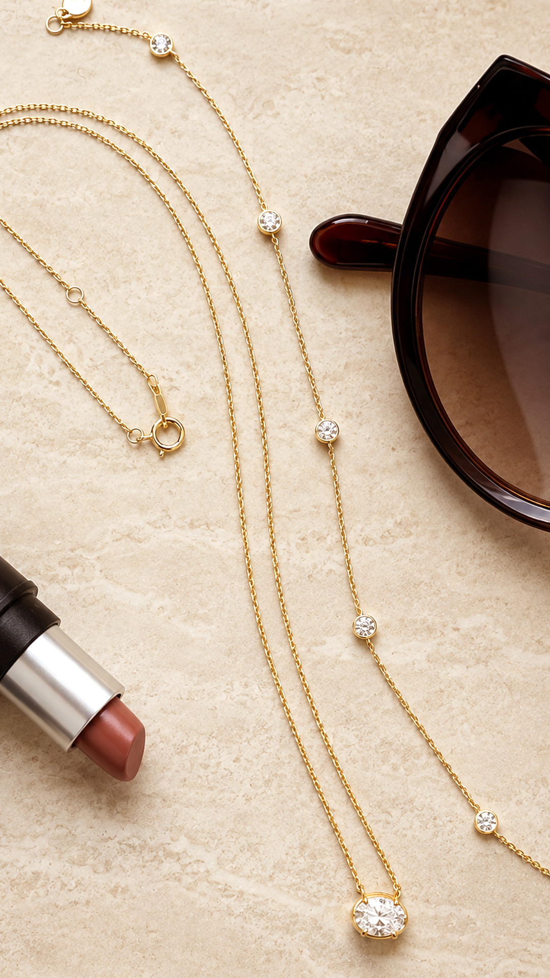 Diamond Gold Necklace