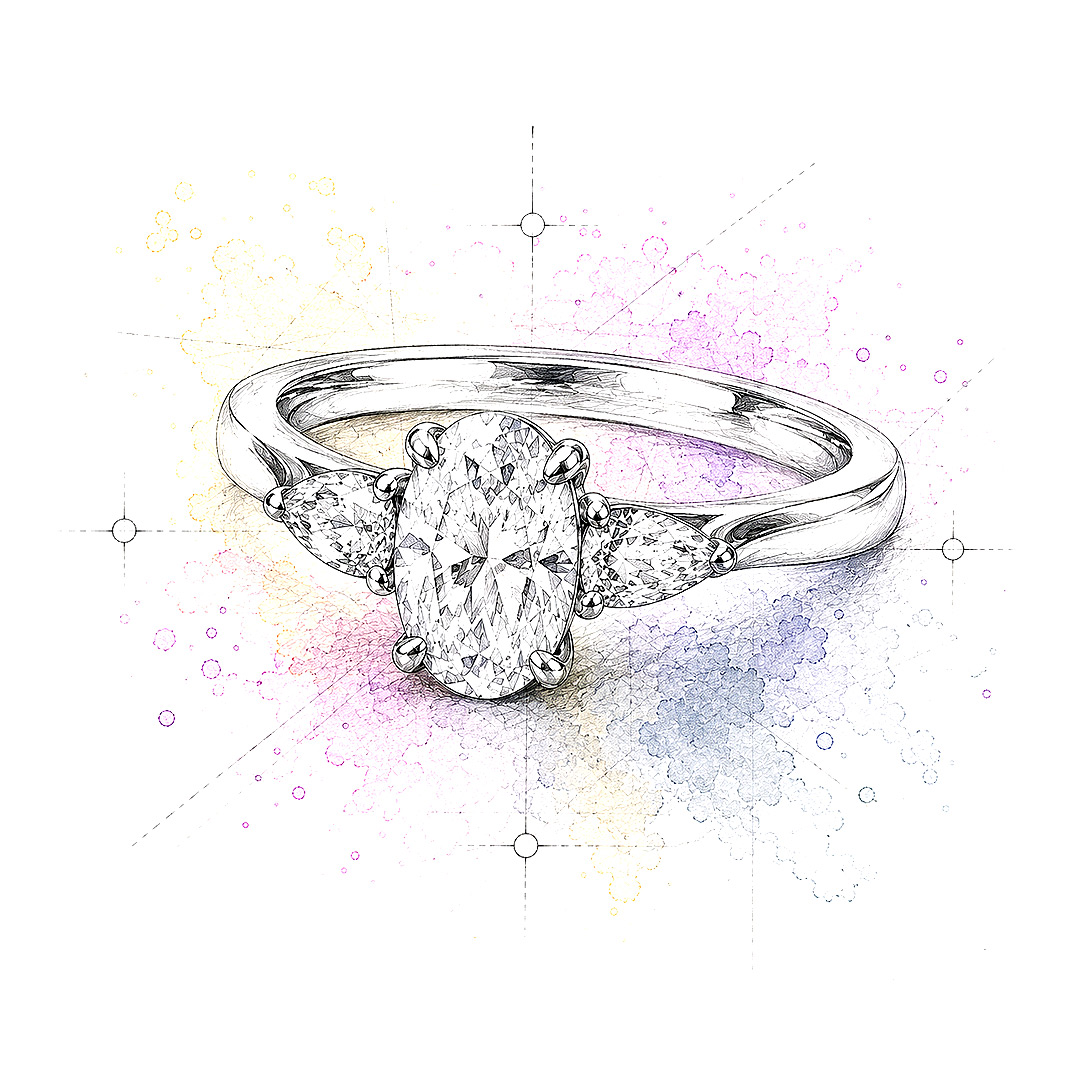 Three Stone Ring